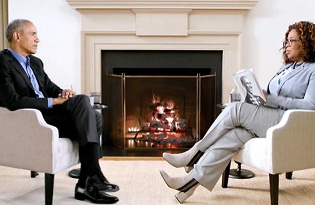 Oprah Winfrey en Barack Obama