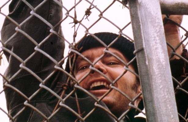 Jack Nicholson in One Flew Over the Cuckoo's Nest