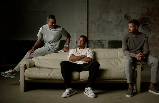 Ryan Gravenberch, Jurriën Timber en Devyne Rensch