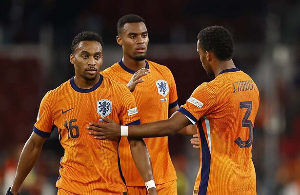 Quinten Timber, Ryan Gravenberch & Jurrien Timber (Nederlands Elftal)