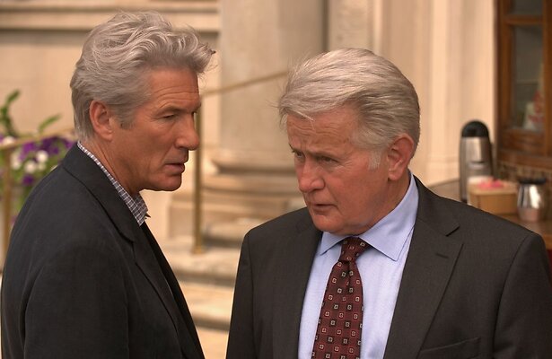 Richard Gere en Martin Sheen in The Double
