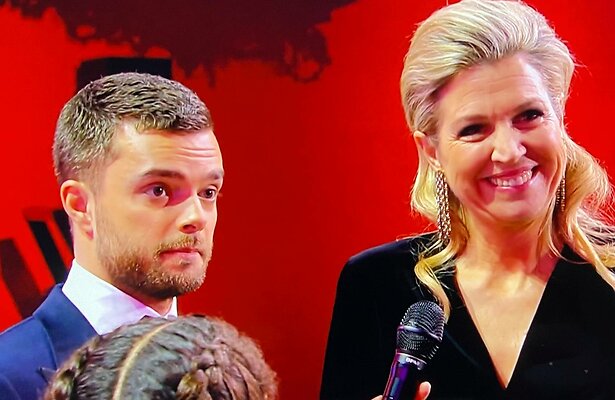 Koningin Máxima en Buddy Vedder