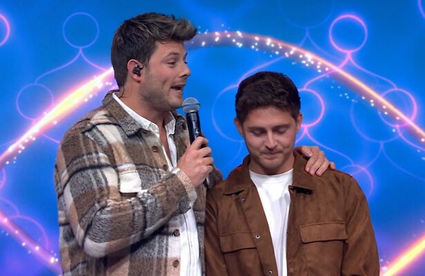 Tim Douwsma en Rick Douwsma in DNA Singers