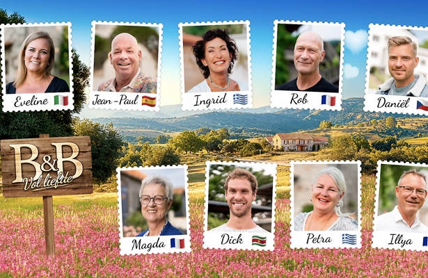 Kandidaten B&B Vol Liefde