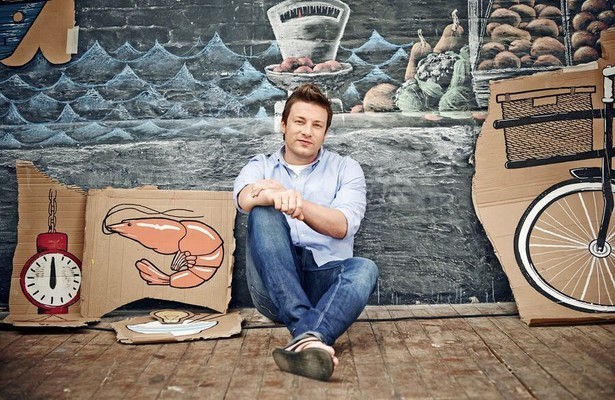 Jamie Oliver voor Save with Jamie