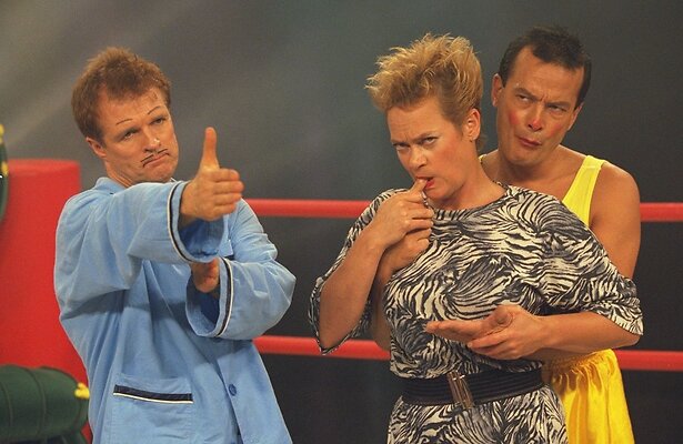 Annemieke Hoogendijk als Mevrouw Stemband in De Grote Meneer Kaktus Show