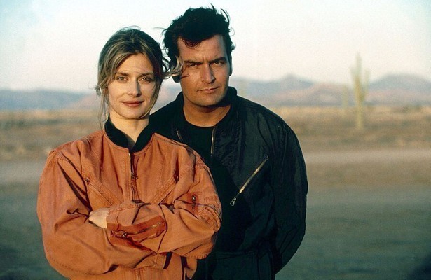 Nastassja Kinski en Charlie Sheen in Terminal Velocity