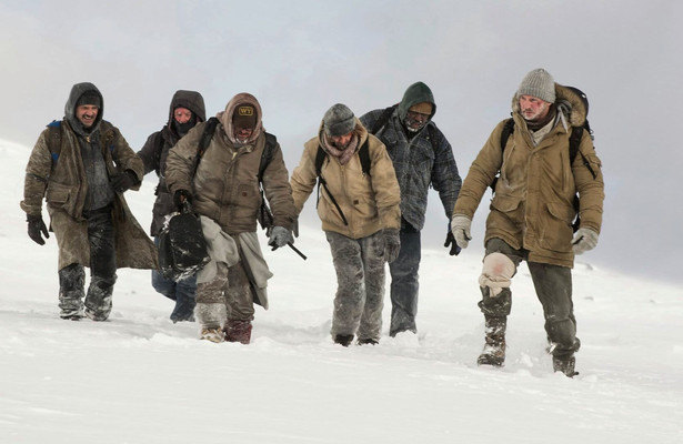 Liam Neeson en overige acteurs The Grey