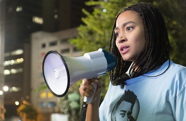 Amandla Stenberg als Starr Carter in The Hate U Give