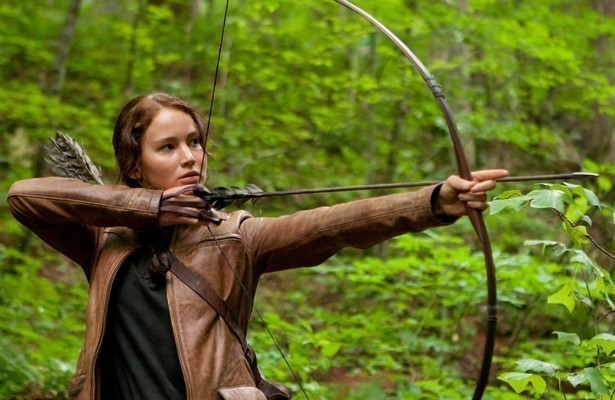 Jennifer Lawrence in The Hunger Games