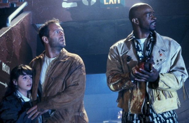 Damon Wayans en Bruce Willis in The Last Boy Scout