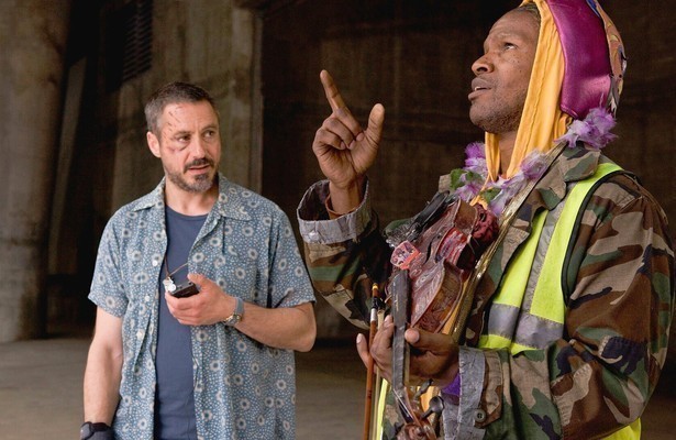 Robert Downey Jr. en Jamie Foxx in The Soloist