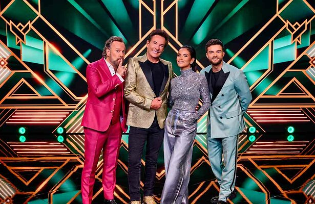 Carlo Boszhard, Gerard Joling, Monica Geuze en Buddy Vedder 