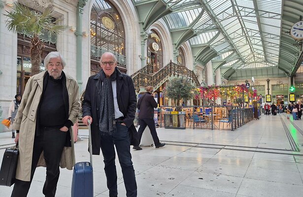 Maarten en Philip gaan samen op reis.