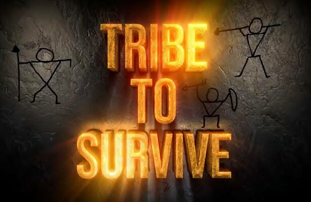 Logo van het nieuwe survivalprogramma.