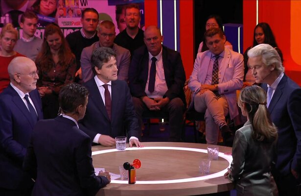 Het Debat van Nederland scoort goed.