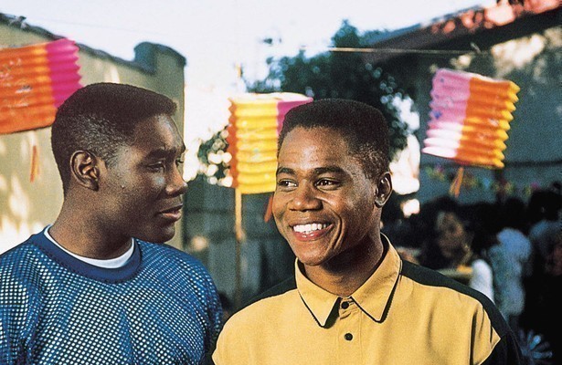 Cuba Gooding Jr. en Morris Chestnut in Boyz 'n the Hood
