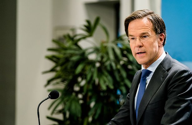 Persconferentie Rutte over vakanties