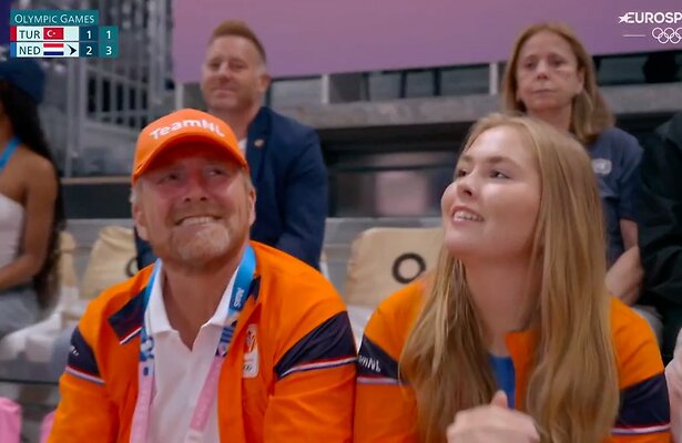 Koning Willem-Alexander en Amalia