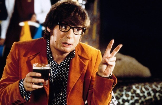 Mike Myers in Austin Powers: International Man of Mystery