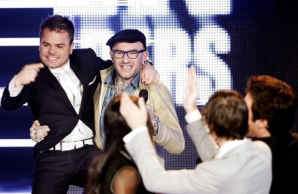 Roel Van Velzen en Ben Saunders