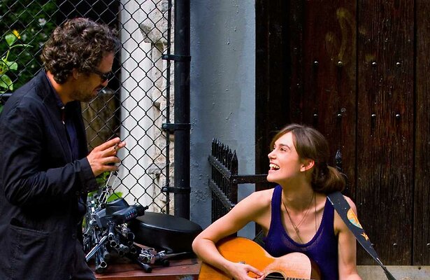 Keira Knightley en Mark Ruffalo in Begin Again