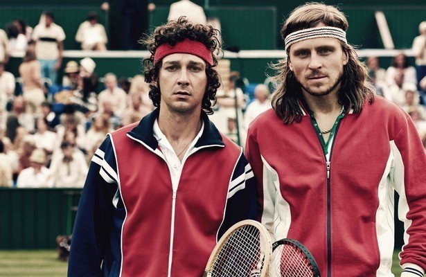 Shia LaBeouf in Borg/McEnroe