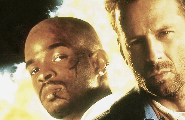 Damon Wayans en Bruce Willis in The Last Boy Scout