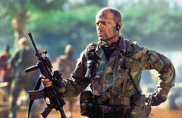 Bruce Willis in Tears of the Sun