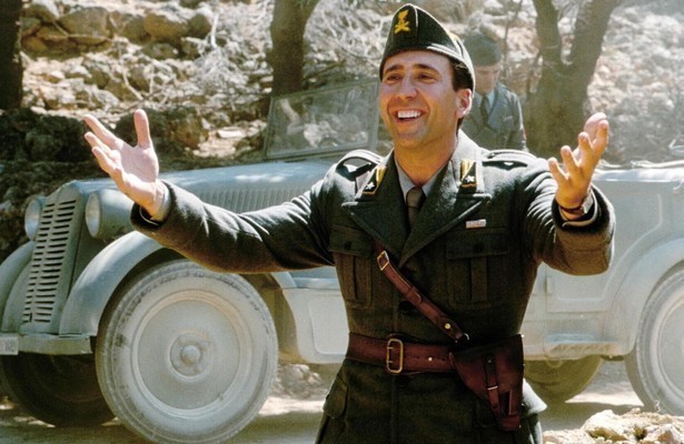 Nicolas Cage in Captain Corelli's Mandolin