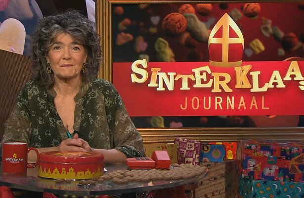 Dieuwertje Blok in het Sinterklaasjournaal
