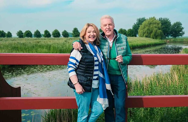 Janny van der Heijden en André van Duin
