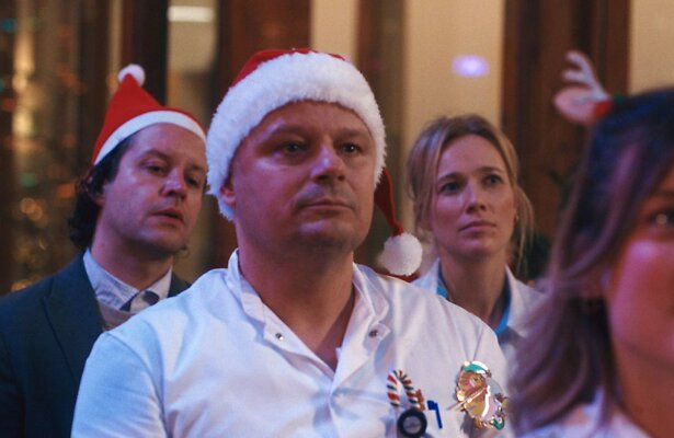 Bas Hoeflaak en Jennifer Hoffman in Dag & Nacht