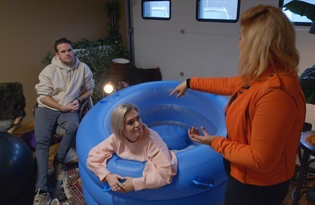 Joey en Carmen in De Pufclub