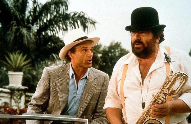 De dubbelgangers van Bud Spencer en Terence Hill