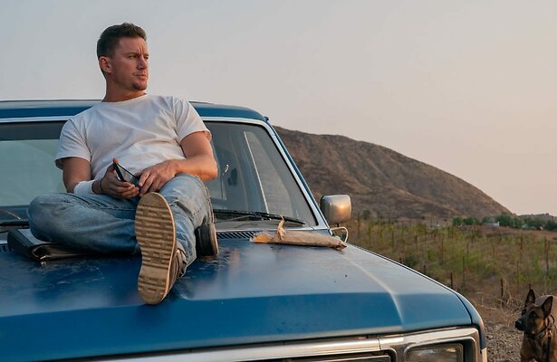 Channing Tatum in de film Dog