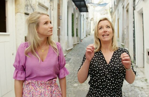 Carrie ten Napel en Dionne Stax voor Droomhuis Gezocht