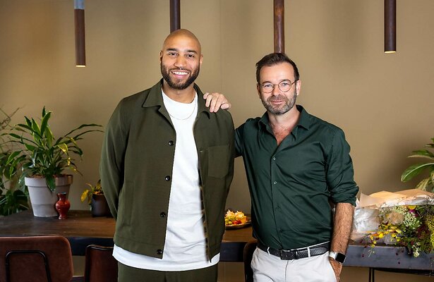 Edson da Graça en Peter van der Vorst