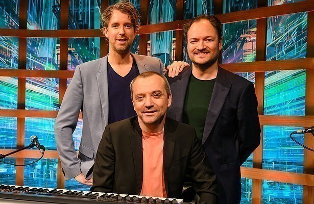 Niels van der Laan, Jeroen Woe en Miguel Wiels in Even Tot Hier