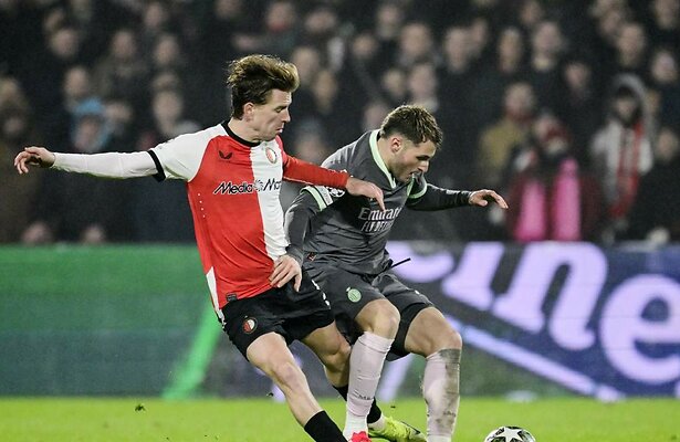 Gijs Smal en Santiago Giménez