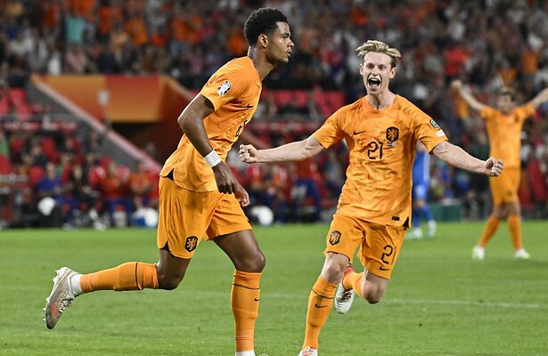 Cody Gakpo en Frenkie de Jong