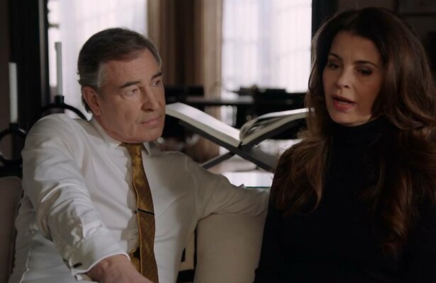 Ludo en Janine tijdens de cliffhanger van seizoen 2023.