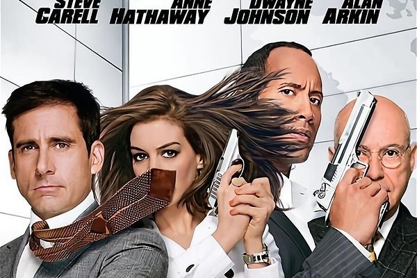 Steve Carell als stuntelende spion