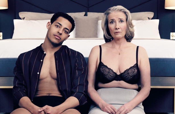 Emma Thompson en Daryl McCormack in Good Luck to You, Leo Grande