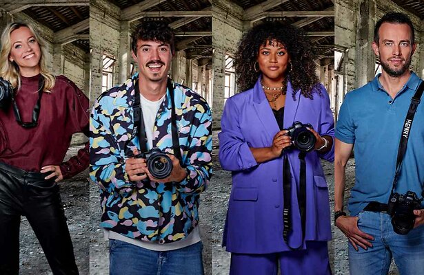 Loes Haverkort, Niek Roozen, Quinty Misiedjan en Henry Schut