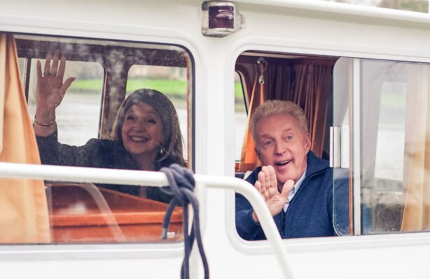 Janny van der Heijden en André van Duin