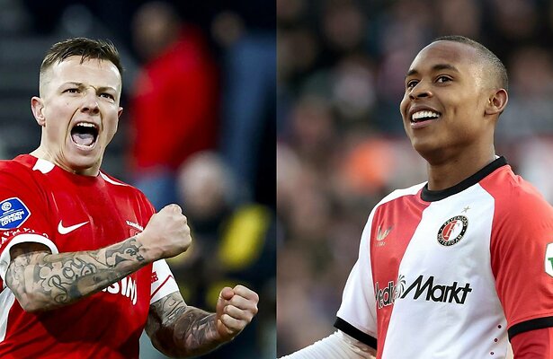 Jordy Clasie (AZ) vs. Igor Paixao (Feyenoord)