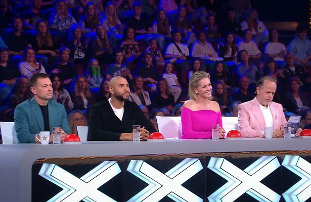 Dan Karaty, Edson da Graça, Chantal Janzen en Marc-Marie Huijbregts