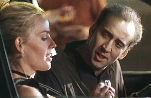 Elisabeth Shue en Nicolas Cage in Leaving Las Vegas