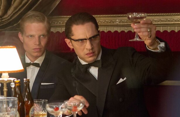 Tom Hardy als Reggie Kray in Legend